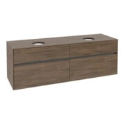 V&B Waschtischunterschrank Collaro 160x54,8x50cm, f 2 WT, Arizona Oak-3
