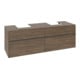 V&B Waschtischunterschrank Collaro 160x54,8x50cm, f 2 WT, arizona oak-1