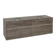 V&B Waschtischunterschrank Collaro 160x54,8x50cm, f 2 WT, m LED, st. Oa-3