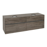 V&B Waschtischunterschrank Collaro 160x54,8x50cm, f 2 WT, stone oak-3