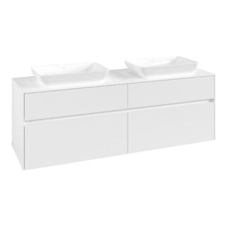 V&B Waschtischunterschrank Collaro 160x54,8x50cm, f 2 WT, white matt