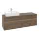 V&B Waschtischunterschrank Collaro 160x54,8x50cm, WT l, LED 12W, Ariz. Oa-1