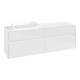 V&B Waschtischunterschrank Collaro 160x54,8x50cm, WT l, LED 12W, glo wh.-3