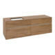 V&B Waschtischunterschrank Collaro 160x54,8x50cm, WT l, LED 12W, Kan Oa