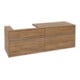 V&B Waschtischunterschrank Collaro 160x54,8x50cm, WT l, LED 12W, Kan Oa-1