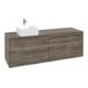 V&B Waschtischunterschrank Collaro 160x54,8x50cm, WT l, LED 12W, st. Oa-1