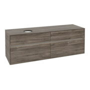 V&B Waschtischunterschrank Collaro 160x54,8x50cm, WT l, LED 12W, st. Oa-3