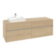 V&B Waschtischunterschrank Collaro 160x54,8x50cm, WT links, nordic oak-1