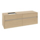 V&B Waschtischunterschrank Collaro 160x54,8x50cm, WT links, nordic oak-1