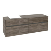 V&B Waschtischunterschrank Collaro 160x54,8x50cm, WT links, stone oak-3