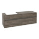 V&B Waschtischunterschrank Collaro 160x54,8x50cm, WT links, stone oak-1