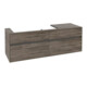 V&B Waschtischunterschrank Collaro 160x54,8x50cm, WT links, stone oak-1