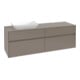 V&B Waschtischunterschrank Collaro 160x54,8x50cm, WT links, wine red-1