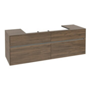 V&B Waschtischunterschrank Collaro 160x54,8x50cm, WT mi, LED 12W, Ariz. Oa