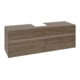 V&B Waschtischunterschrank Collaro 160x54,8x50cm, WT mi, LED 12W, Ariz. Oa-4