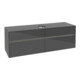 V&B Waschtischunterschrank Collaro 160x54,8x50cm, WT mi, LED 12W, glo Gr-4