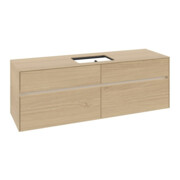 V&B Waschtischunterschrank Collaro 160x54,8x50cm, WT mi, LED 12W, Nord Oa-3