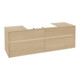 V&B Waschtischunterschrank Collaro 160x54,8x50cm, WT mi, LED 12W, Nord Oa-4