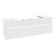 V&B Waschtischunterschrank Collaro 160x54,8x50cm, WT mi, LED 12W, wh. ma-3