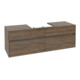 V&B Waschtischunterschrank Collaro 160x54,8x50cm, WT mittig, arizona oak-1