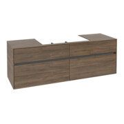V&B Waschtischunterschrank Collaro 160x54,8x50cm, WT mittig, arizona oak