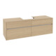V&B Waschtischunterschrank Collaro 160x54,8x50cm, WT mittig, nordic oak-1