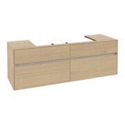 V&B Waschtischunterschrank Collaro 160x54,8x50cm, WT mittig, nordic oak