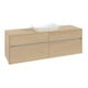 V&B Waschtischunterschrank Collaro 160x54,8x50cm, WT mittig, nordic oak-1