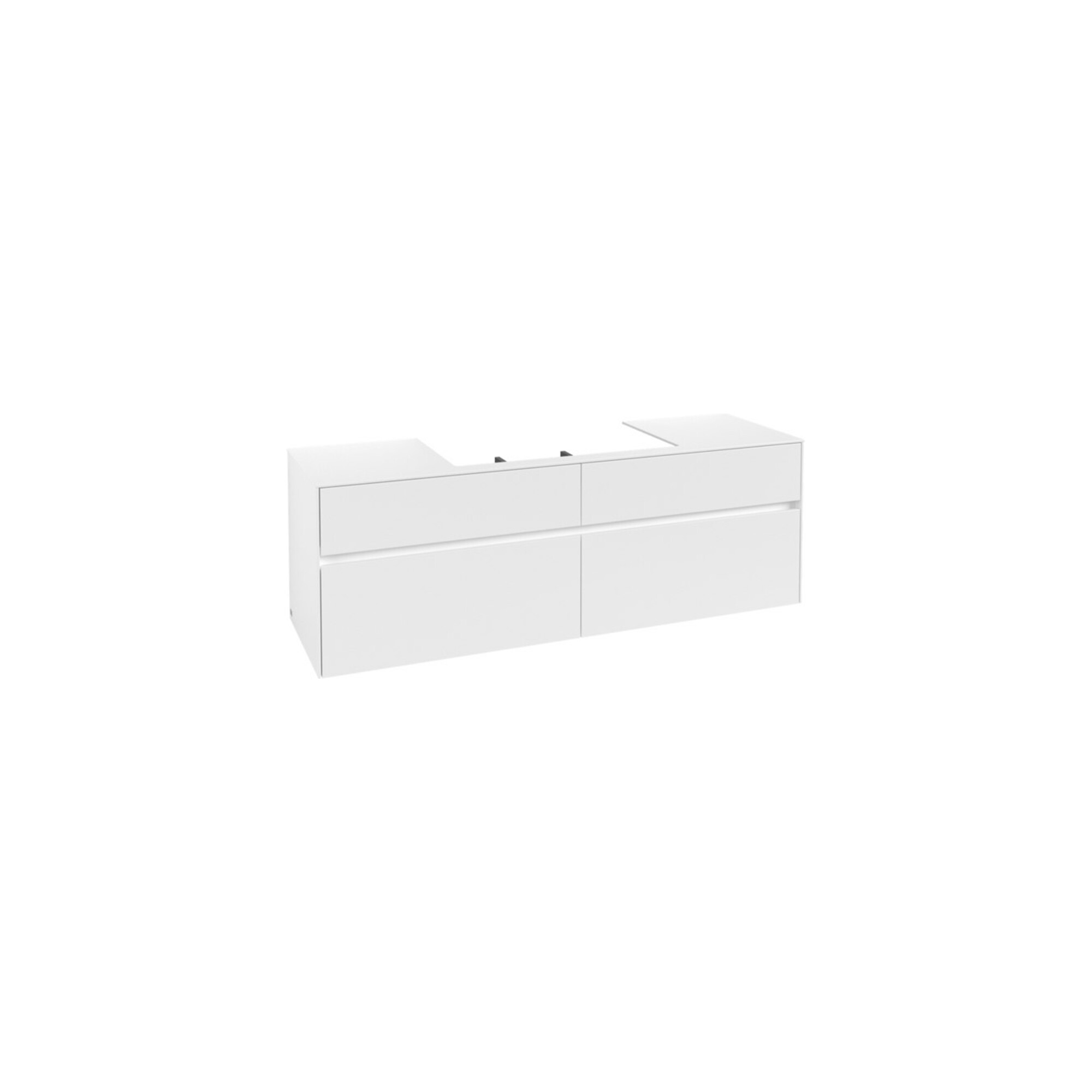 V&B Waschtischunterschrank Collaro 160x54,8x50cm, WT mittig, white matt ; Villeroy & Boch