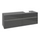 V&B Waschtischunterschrank Collaro 160x54,8x50cm, WT r, LED 12W, glo Gr-3