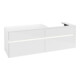 V&B Waschtischunterschrank Collaro 160x54,8x50cm, WT r, LED 12W, glo wh.-3