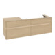 V&B Waschtischunterschrank Collaro 160x54,8x50cm, WT r, LED 12W, Nord Oa-1
