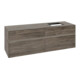 V&B Waschtischunterschrank Collaro 160x54,8x50cm, WT r, LED 12W, st. Oa-1