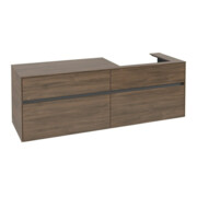 V&B Waschtischunterschrank Collaro 160x54,8x50cm, WT rechts, arizona oak