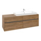 V&B Waschtischunterschrank Collaro 160x54,8x50cm, WT rechts, kansas oak-3