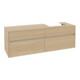 V&B Waschtischunterschrank Collaro 160x54,8x50cm, WT rechts, nordic oak-1