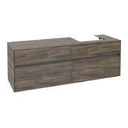 V&B Waschtischunterschrank Collaro 160x54,8x50cm, WT rechts, stone oak-3