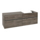 V&B Waschtischunterschrank Collaro 160x54,8x50cm, WT rechts, stone oak-1