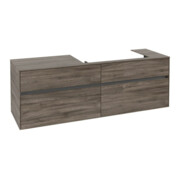 V&B Waschtischunterschrank Collaro 160x54,8x50cm, WT rechts, stone oak-3