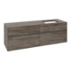 V&B Waschtischunterschrank Collaro 160x54,8x50cm, WT rechts, stone oak-1