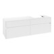 V&B Waschtischunterschrank Collaro 160x54,8x50cm, WT rechts, white matt-1