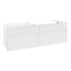 V&B Waschtischunterschrank Collaro 160x54,8x50cm, WT rechts, white matt-4