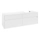 V&B Waschtischunterschrank Collaro 160x54,8x50cm, WT rechts, white matt-3