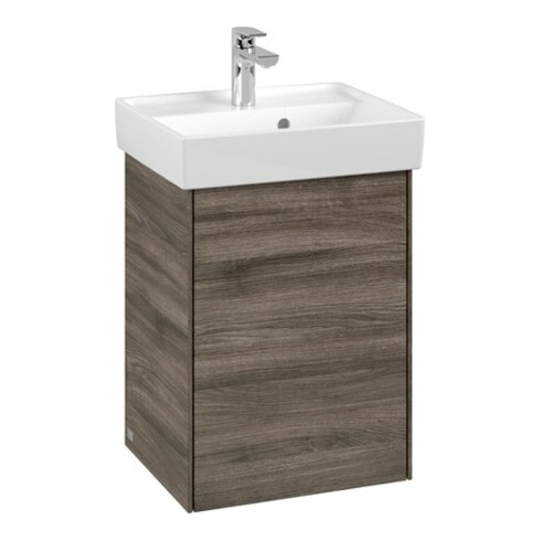 V&B Waschtischunterschrank Collaro 41x54,6x34,4cm, WT mi, Anschl li, st. Oa