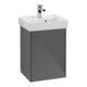 V&B Waschtischunterschrank Collaro 41x54,6x34,4cm, WT mi, Anschl re, glo Gr-1