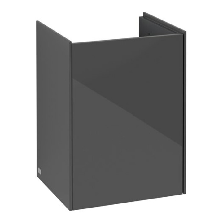 V&B Waschtischunterschrank Collaro 41x54,6x34,4cm, WT mi, Anschl re, glo Gr