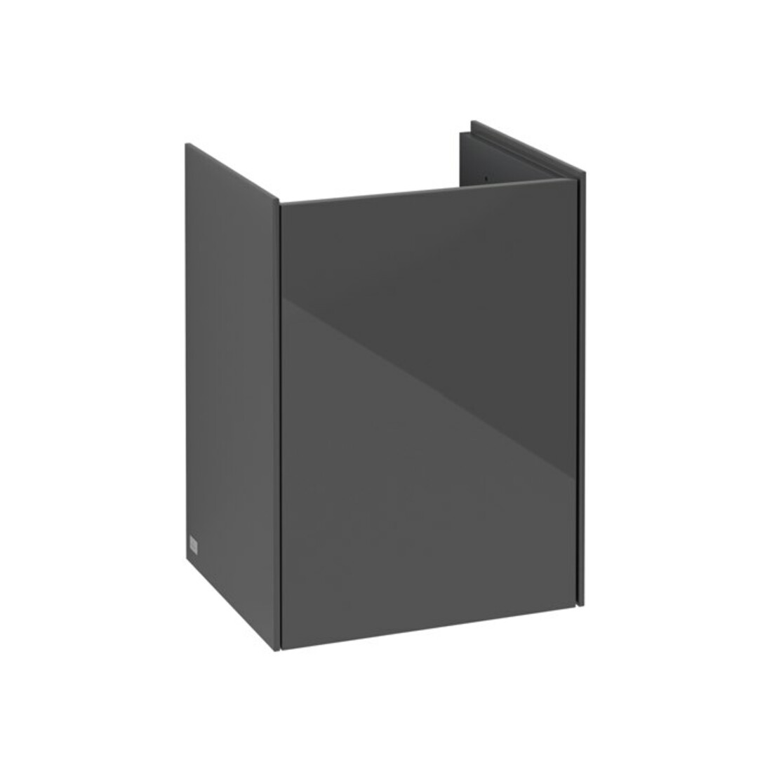 V&B Waschtischunterschrank Collaro 41x54,6x34,4cm, WT mi, Anschl re, glo Gr