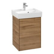 V&B Waschtischunterschrank Collaro 41x54,6x34,4cm, WT mi, Anschl re, Kan Oa