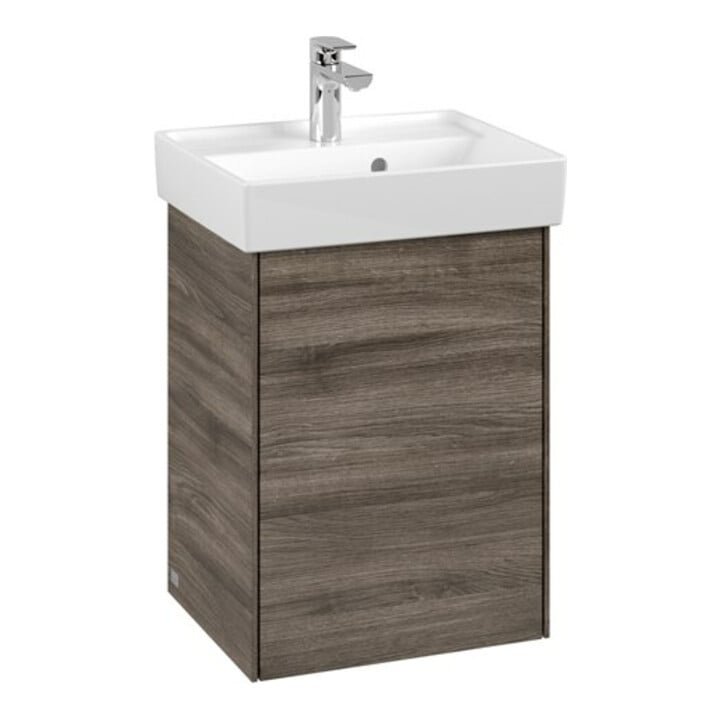 V&B Waschtischunterschrank Collaro 41x54,6x34,4cm, WT mi, Anschl re, st. Oa