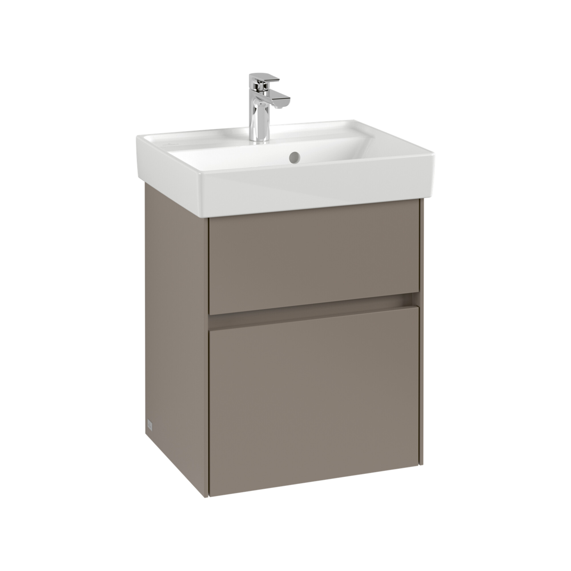V&B Waschtischunterschrank Collaro 46x54,6x37,4cm, WT mi, LED, gaphite ; Villeroy & Boch